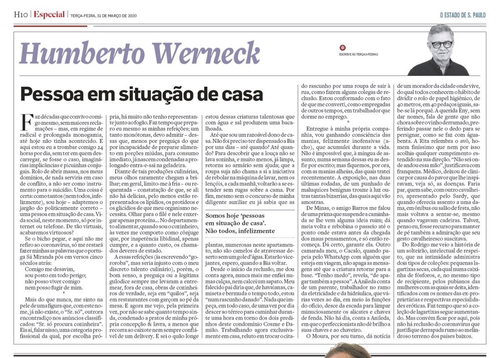 E <a href="/humbertowerneck/">Humberto Werneck</a> visita, inexplicavelmente, os países baixos. Coisa de pessoas em situação de casa. Sensacional a crônica!