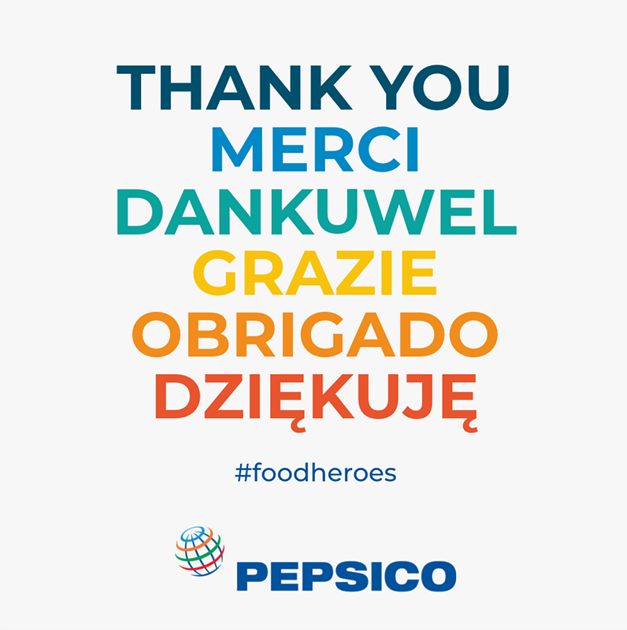 PepsiCoEU's tweet image. Thank you to all our colleagues on our production lines, our drivers and frontline salespeople, and thank you too to our farmers, suppliers, distributors and retailers for keeping food on the table in this time of crisis. True #FoodHeroes