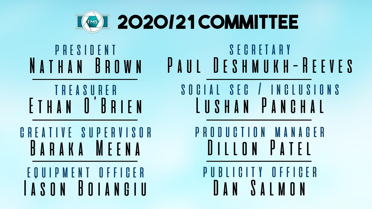 ShefFilmSoc's tweet photo. A warm welcome to our newly elected committee for next year! https://t.co/nWPuxvTTjY