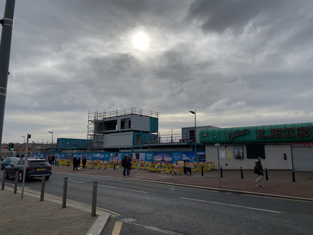 Dunwoodie_Arch's tweet photo. STACK Seaburn currently paused on site but was progressing very well &amp; on programme #dunwoodiearchitects #DWA #stackseaburn #whowantsone #revitalisethebritishseaside #willbeworththewait https://t.co/7H3l1yAgJK