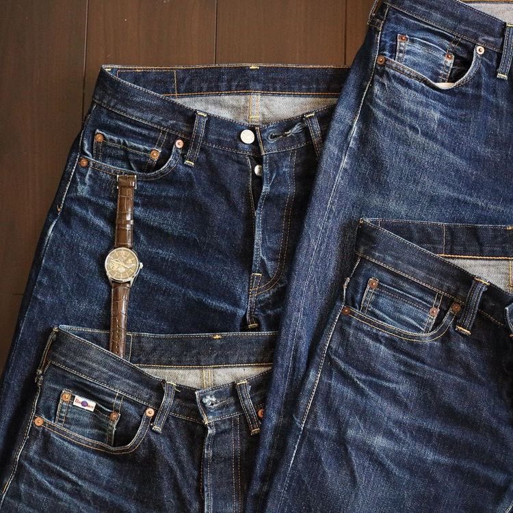 Ramshiruba ボロボロになるまで穿き込まれたジーンズもカッコ良いんですが 最近はこのぐらいの色落ち具合が1番好き もう大人なんで 汚さも控えめに ドゥニーム スタジオダルチザン Lvc スカルジーンズ 色落ち T Co Sw9ywjajp9 Twitter