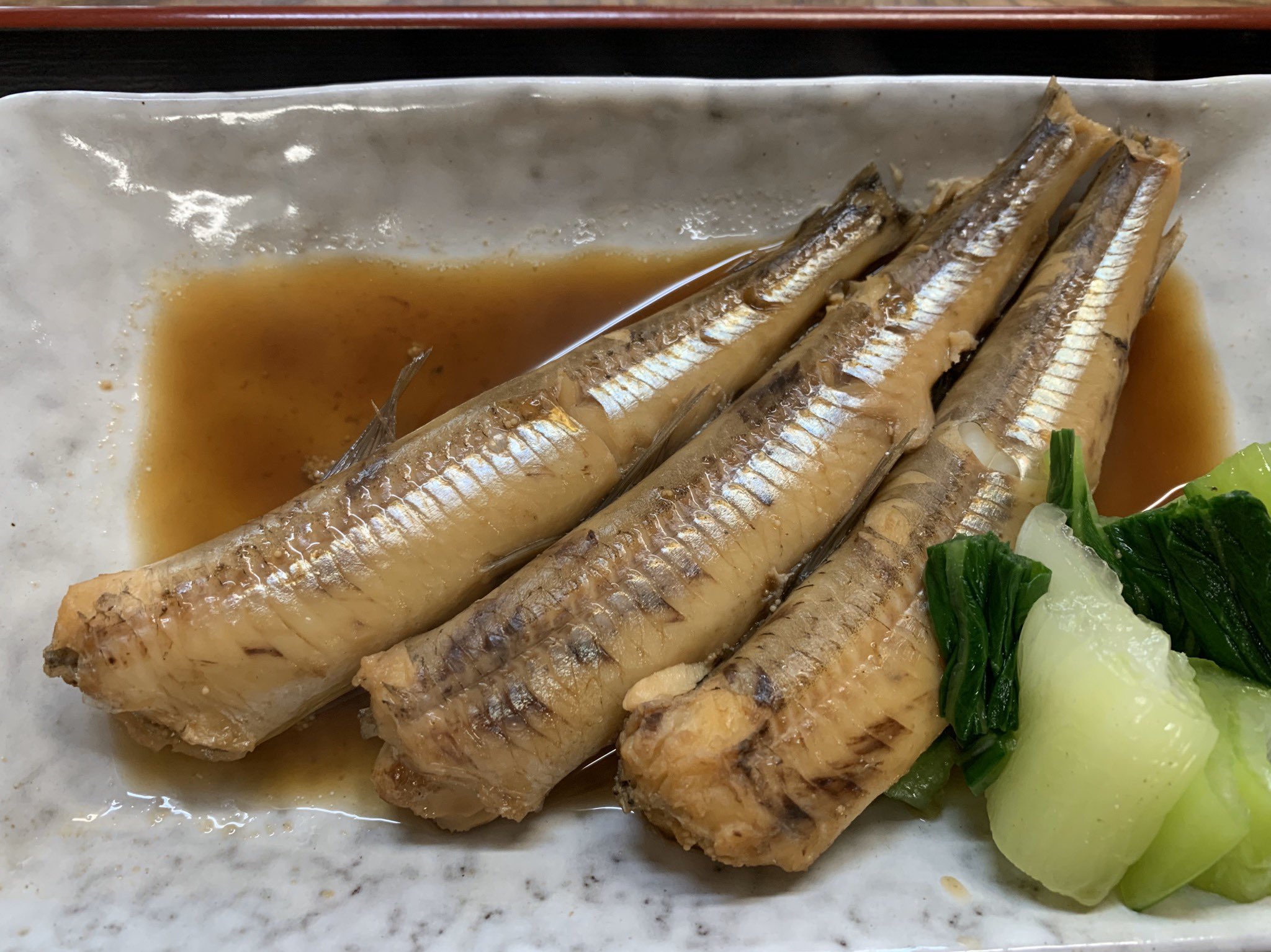 てつじ とっとり生活 今日のランチ 駅前いちば食堂 鳥取市永楽温泉町 沖イワシ煮魚定食 550円 魚屋さんが何軒か入っている駅前市場の中の食堂 お値段安い この後は市場の中でお魚を購入して晩ご飯のおかずに T Co Br91srlzon Twitter