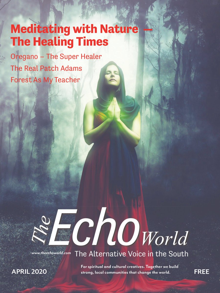 theechonewspub1's tweet photo. APRIL edition of The Echo World is out. All about Healing. Online edition can be found here. Stay safe: https://t.co/fy49JSZvAw https://t.co/hMi3bNBxN6