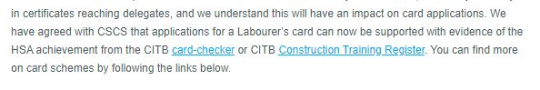 thistle_earth's tweet photo. @CITB_UK @SarahB_CITB Hi CITB when you send out emails might be useful to check if the links actually direct employers to useful information. How do employers apply for labourers cards at the moment? https://t.co/oAAkOMIxyf