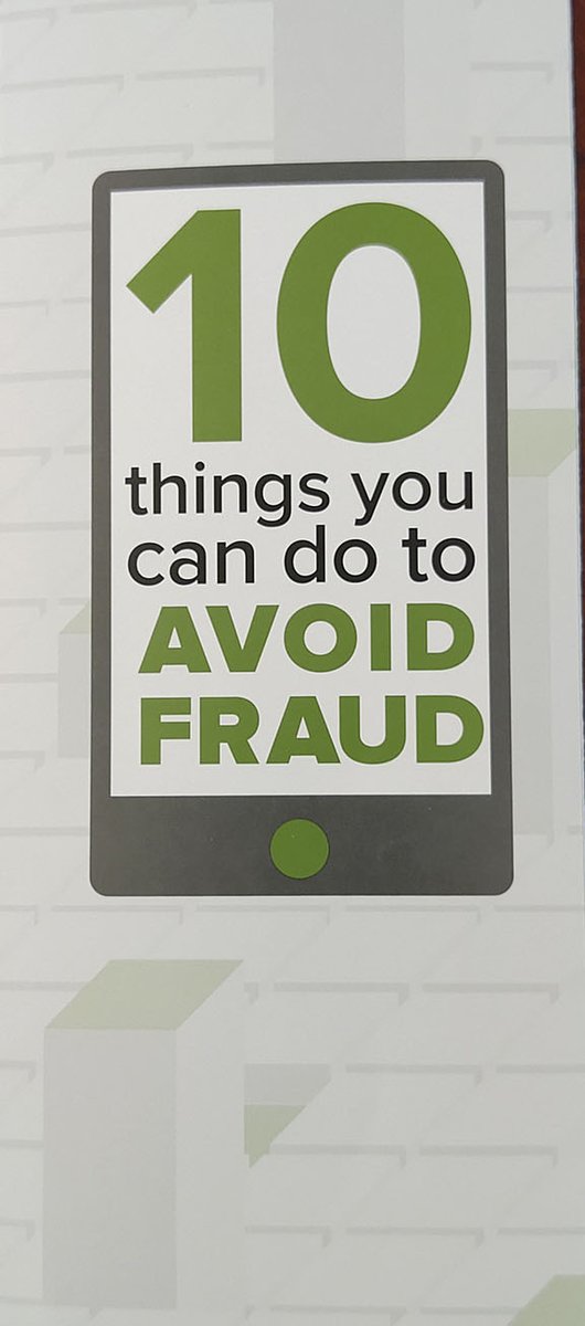 Salt_PepperLife's tweet photo. The FTC is one of the many federal agencies involved in Keeping Seniors Safe and has printed "10 things you can do to AVOID FRAUD".  #AvoidFraud #FinancialSecurityforSeniors #Fraudsters #FTC #KeepingSeniorsSafe #PerfectlySeasoned #robocalls #SaltandPepper https://t.co/Mszi4nbMNt https://t.co/8BwpSNnibr