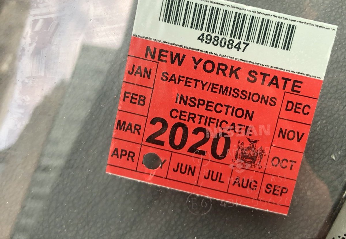 100+ New York State Inspection Sticker Order Naehlifee