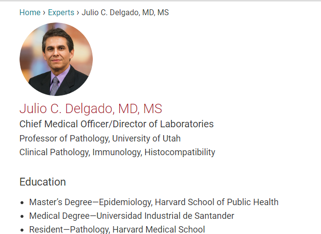 CaracolBga's tweet photo. #OrgulloDeSantander: El médico Julio Delgado, director de un laboratorio de salud en Utah, Estados Unidos habla en @CaracolRadio de las pruebas del covid-19. "Mi opinión es que la cuarentena debe durar algo más de acuerdo a la curva de infección" https://t.co/LrHgu1OhPe