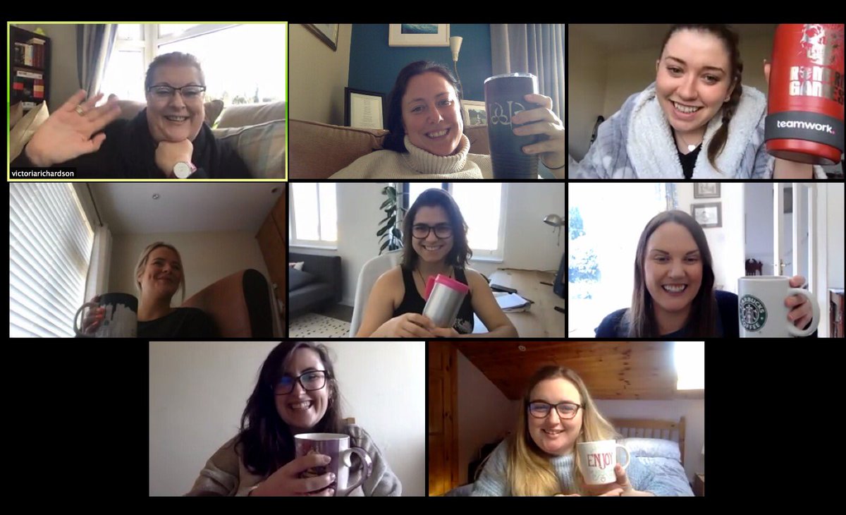 Holly_S_Bracken's tweet image. Today we held our first Women in Tech @teamwork virtual coffee! We chatted about everything keeping us sane at the moment! It was great fun, and catching up with people who aren’t usually in your day to day workflow is nice 🎉 #womenintech #ThisIsTeamwork