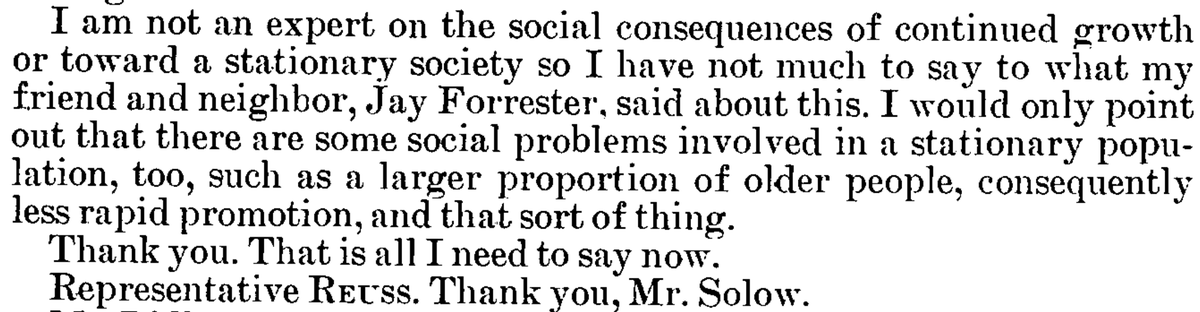 In my own humble opinion Prof. Solow wins this argument hands down. This was the most lucid a defense of modern capitalism, tempered by soft-touch public intervention, I've seen. Succinct, humorous, humanitarian. We are privileged to witness a brilliant mind at work.And yet.