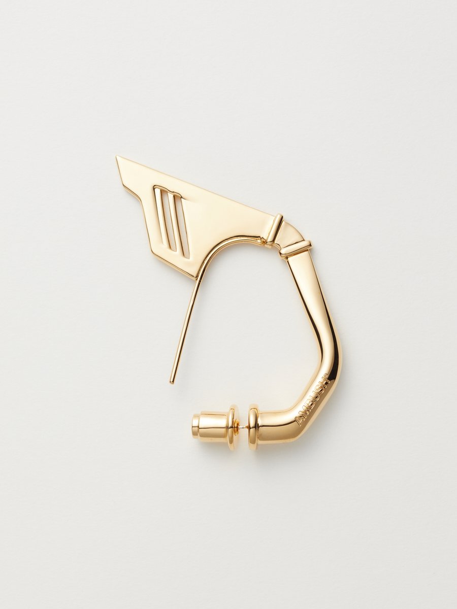 【AMBUSH】PEACE EARRING GOLD Gold Spider Safety Pin Single Earring – 017 Shop