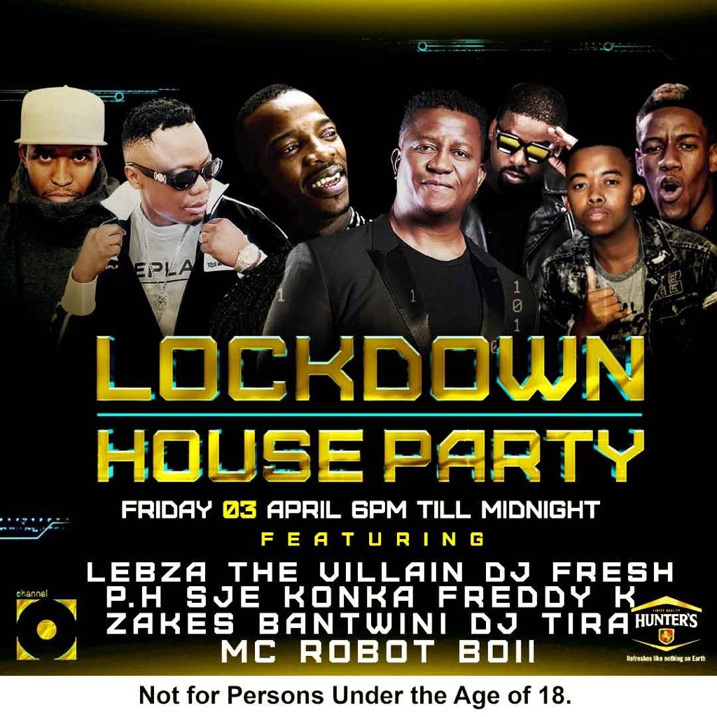 Shimza01's tweet photo. #LockdownHouseParty this Friday!!!! 🔥 🔥🔥🔥🔥 https://t.co/i0UVBzGsln