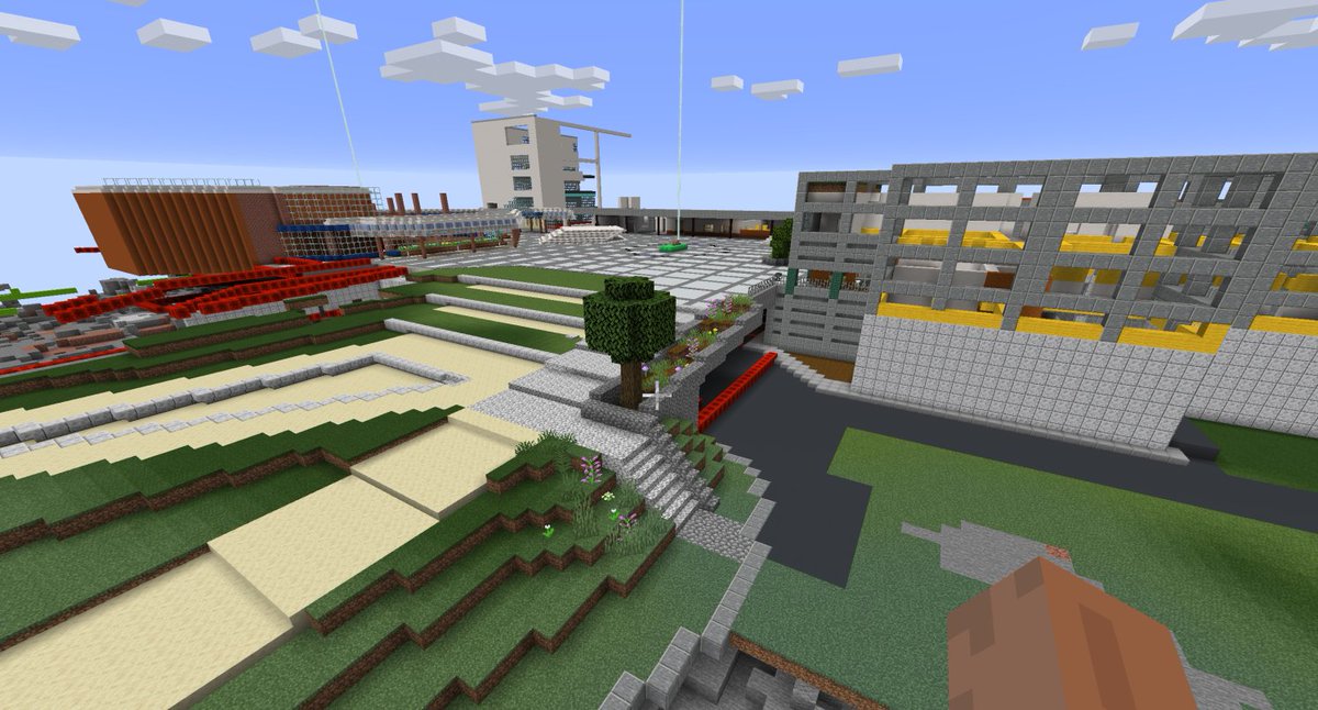 EPFL_en's tweet image. Happening on @Minecraft: EPFL students are building the whole EPFL campus! ⛏️  discord.gg/zYtZuue #epflcampus