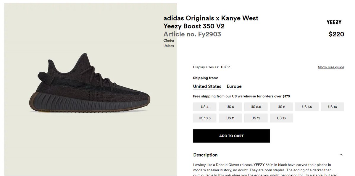 Yeezy Boost Cinder 44 23 Schoenen Marktplaats nl