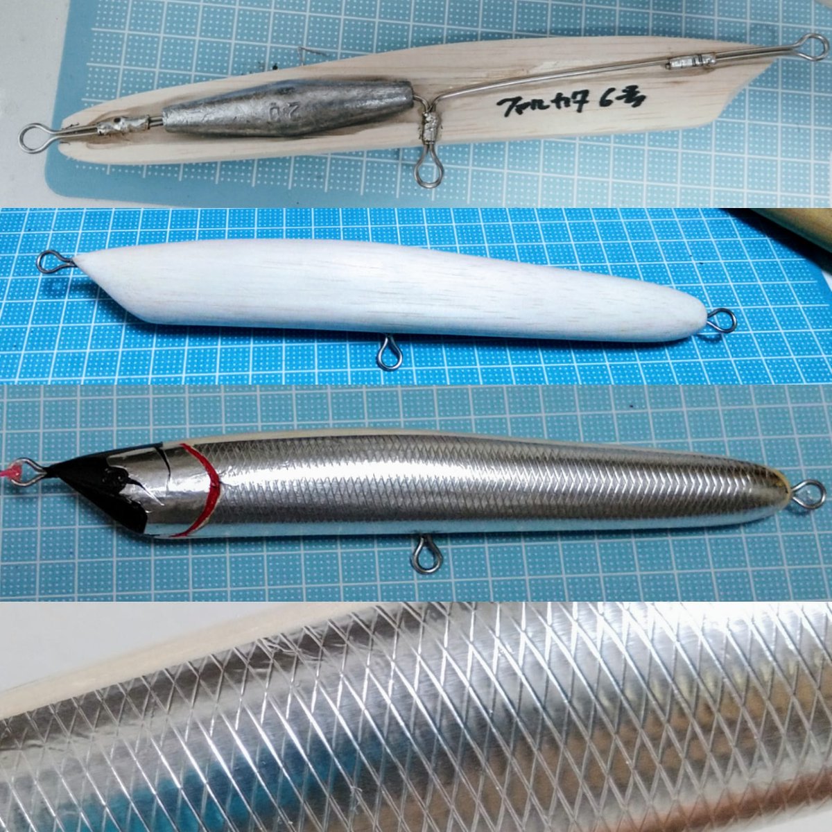 Okkun802 号のオモリを仕込んでみましたが 使うロッドは限られるし 体鍛えなければ ハンドメイド ルアー 遠投用 シンキングペンシル cm 100g