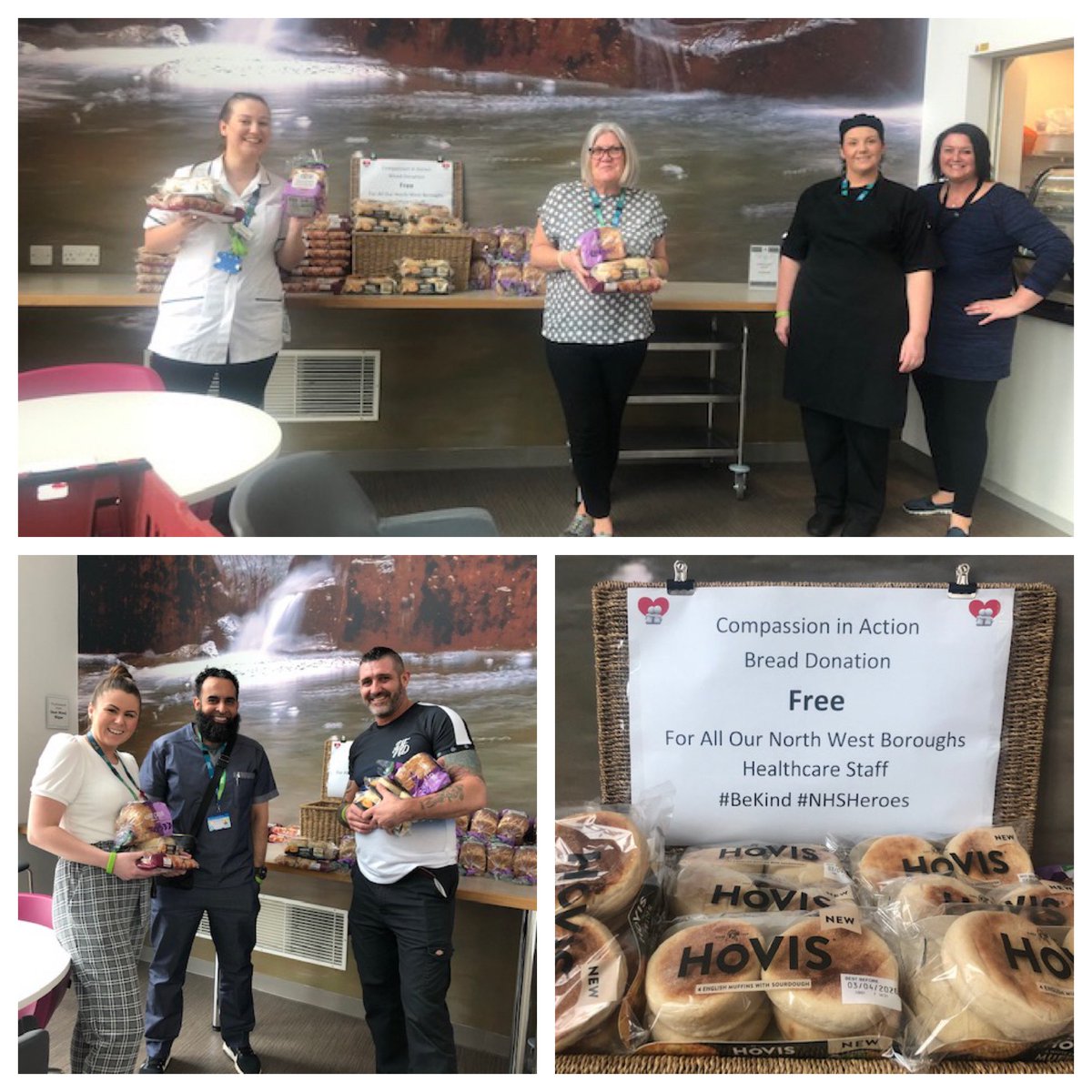 We are giving free bread donations to our #NHSheroes at @NWBoroughsNHS Atherleigh Park and <a href="/boltonnhsft/">Bolton NHS Foundation Trust</a> Intensive Care Unit, who are working so hard during #CoronaCrisisuk to deliver essential care. We appreciate you so much! #BeKind