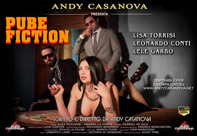"PUBE FICTION" - Pupe e Gangster in questa fiction firmata ancora una volta da Andy Casanova....una Commedy<a href="/tag/mvsales"class="tags"><span>#mvsales</span></a>