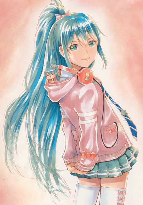おつミクさん!¶(⁄•˅̮•∖)⁋

リボンガールの桜色のカーディガンっていいですよね♪? 