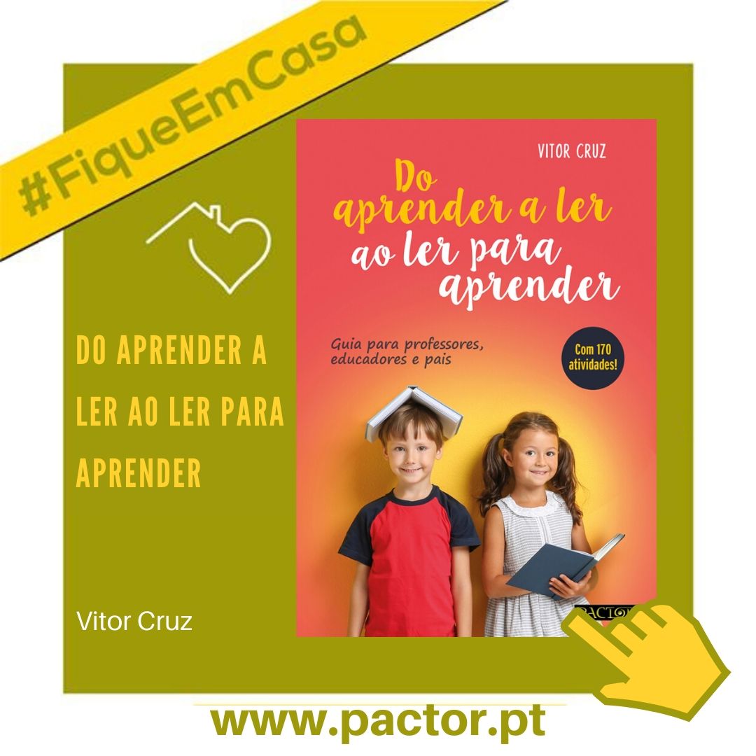 Pactoreditora's tweet photo. Um guia para professores, educadores e pais. Com 170 atividades promotoras da aprendizagem da leitura! Linguagem oral, consciência fonémica, princípio alfabético, fluência, vocabulário e compreensão.
https://t.co/HqUxkCe7EA
#FiquemEmCasa #fiquebemfiqueemcasa #FiqueEmCasaSePuder https://t.co/BvhAn3AZXO