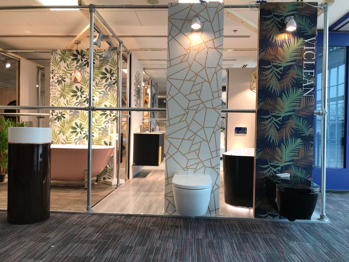 kbb_birmingham's tweet photo. At #kbb2020 @VilleroyandBoch launched brand new products from various ranges, including the pioneering “ViClean I-100” - a 'shower toilet' with in-built bidet functions. Didn't catch them at the show? Explore their innovative new collections here: https://t.co/9zEavIAFDQ https://t.co/JKNDW2bLRZ