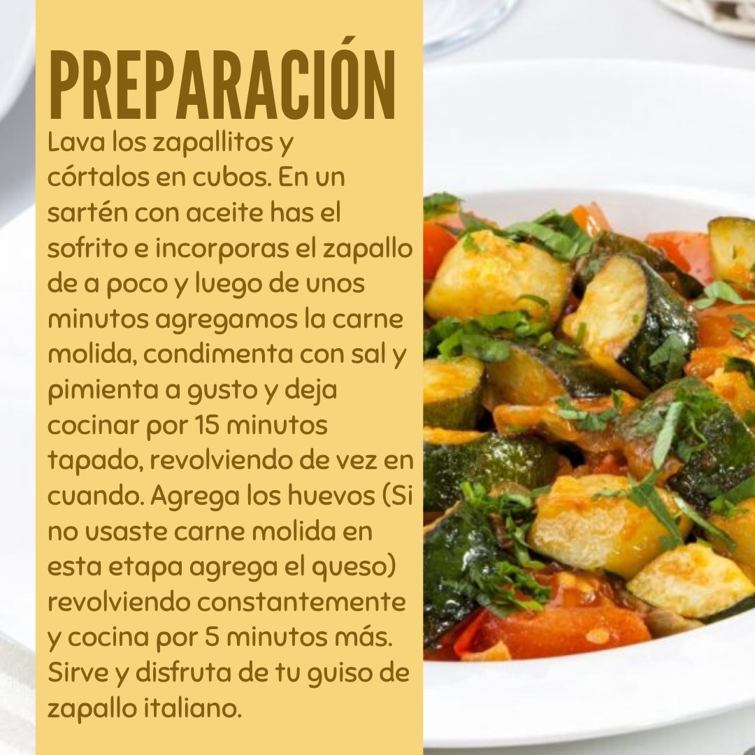 HABStore_KB's tweet photo. ¡Estimados! Les traemos esta exquisita receta para preparar estos días en casa, ¡Guiso de zapallo italiano! Puedes acompañarlo con papas rústicas, arroz o lo que prefieras 😋
Recuerda estar en casa  🧡
#HABStore #HABreceta  #almuerzo #zapalloitaliano #mequedoencasa #chile https://t.co/6VKWRgrZwm