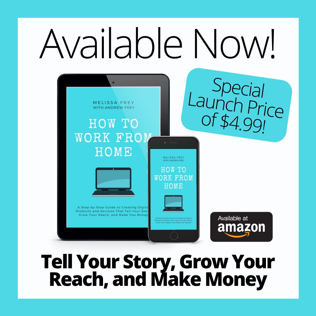 IT’S RELEASE DAY!! Grab your copy of our new book for less than $5
amzn.to/2UAsB1e

#workfromhome #bookrelease #startabusiness #growyourreach #makemoneyfromhome #onlinebusiness #entrepreneurlife #entrepreneur #tellyourstory #newbook #howtoworkfromhome