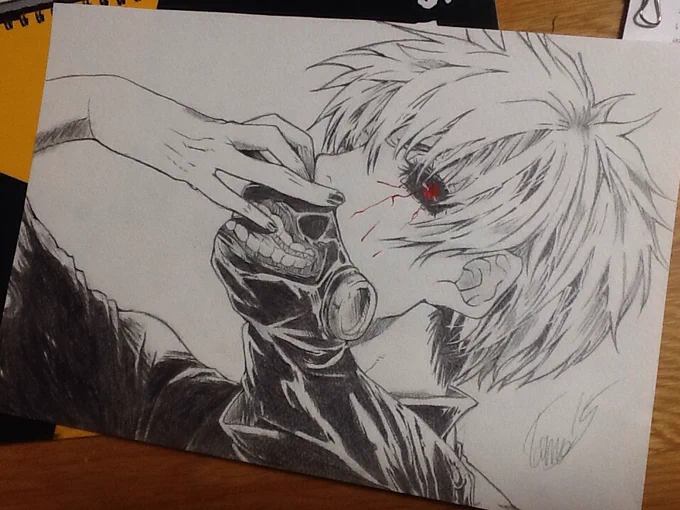 金木くん描いたあああああああああああああッッ
#模写 #東京喰種 