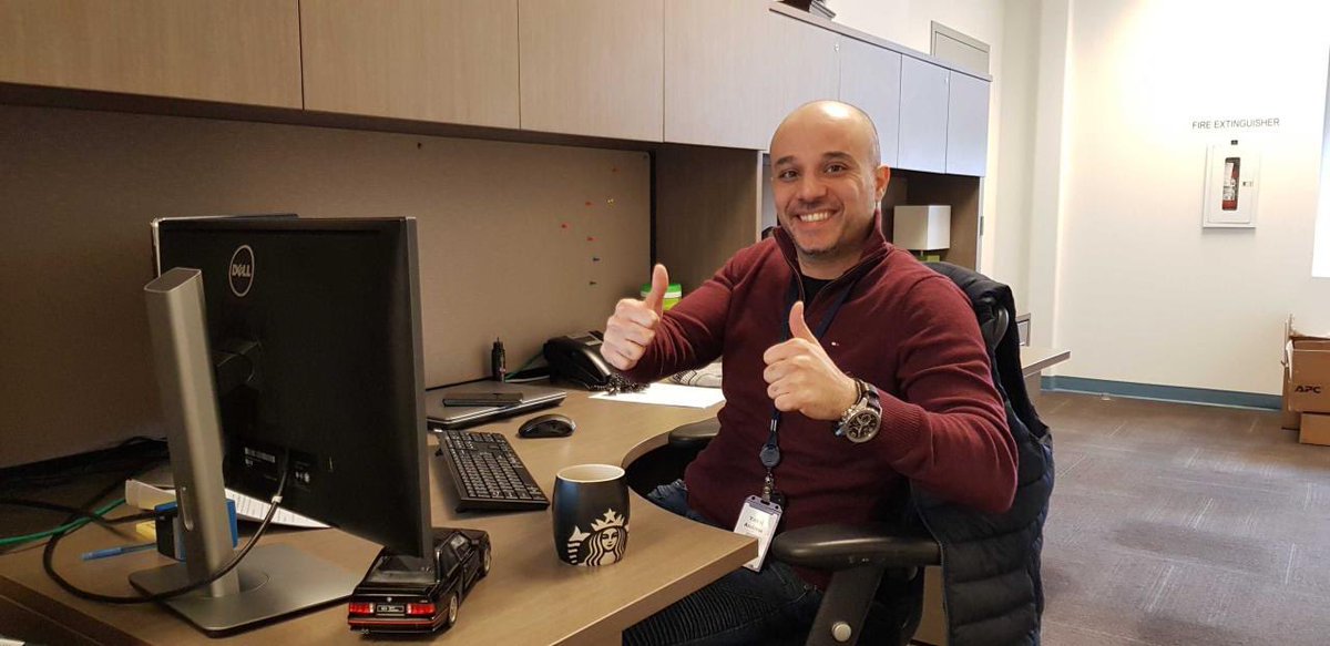 Centrilogic's tweet image. Andrew Yanni is one of our Tier 1 Technical team members who works on-site at one of our data centers. Thank you for being our frontline support for all of our clients during this time and always.
#teamwork #CentriLogic