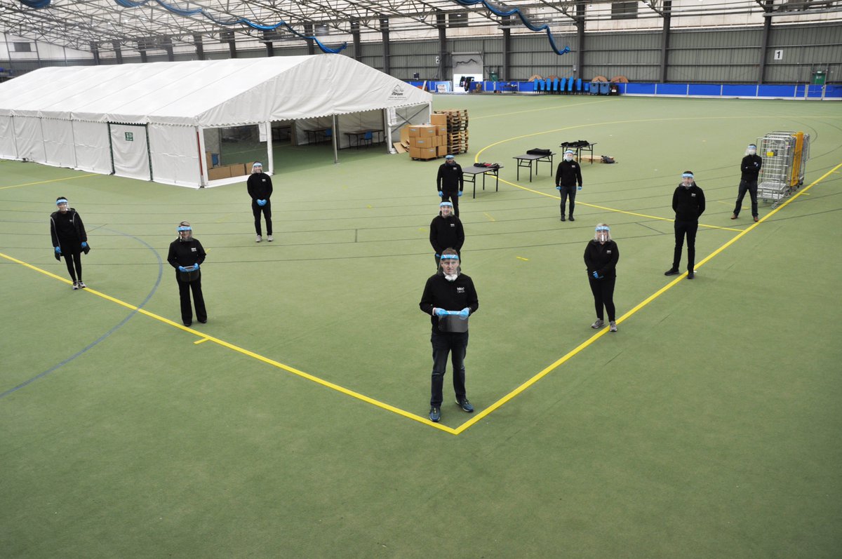 BlocBlinds's tweet photo. We have had an extremely busy week re purposing our production from blinds to face shields, all done within a few days. Thank you to all who have helped us provide a portion of the much-needed PPE for our brave health care clinicians on the front line.

#StayHomeSaveLives https://t.co/l2uYAFHAKq