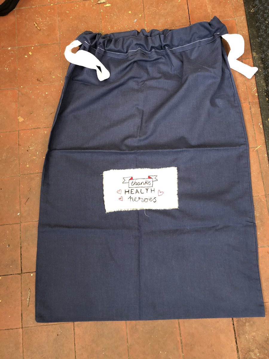 SkellyCoombes's tweet photo. Love this village!!! Thank you to whoever made this bag for me, and to those who I know are making more. I can now take my uniform off at work, bring it home and chuck it ( and the bag) straight in the washing machine! Such a great idea and really appreciated! #bredonvillage https://t.co/iK8edLzJkE