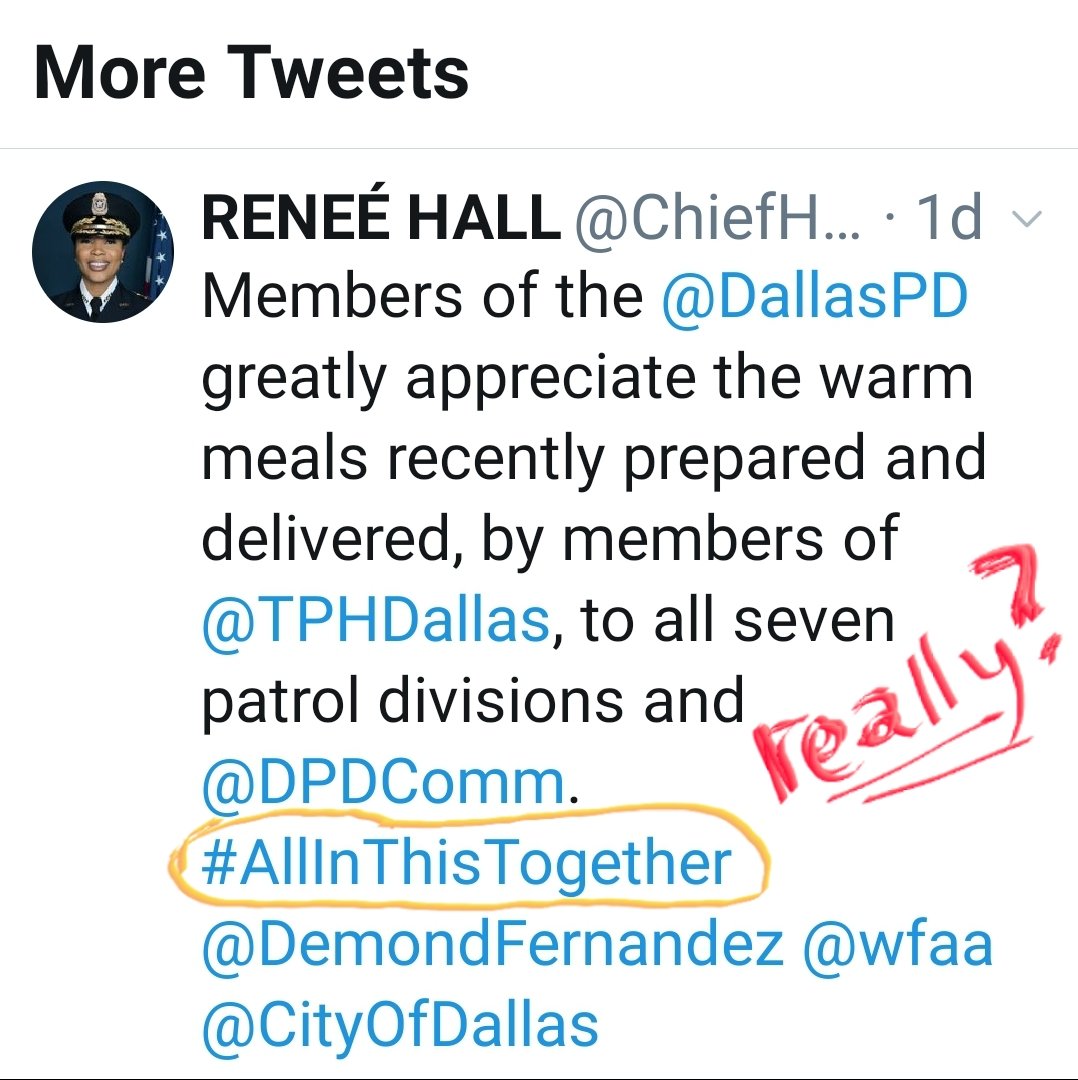 Why have you been working from home, since COVID19 started? YOU are NOT in this with your officers!