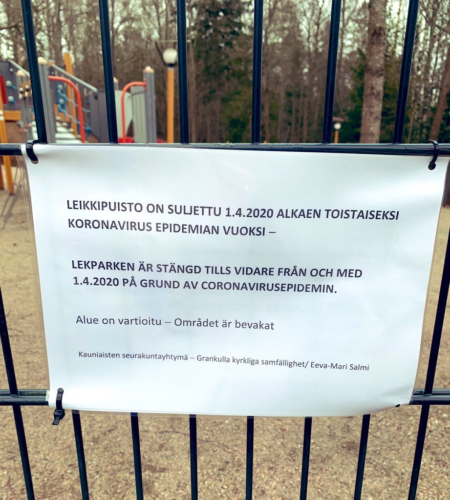 Nyt alkaa jo usko loppumaan #korona #seurakunta #kauniainen lapsiperhe kiittää