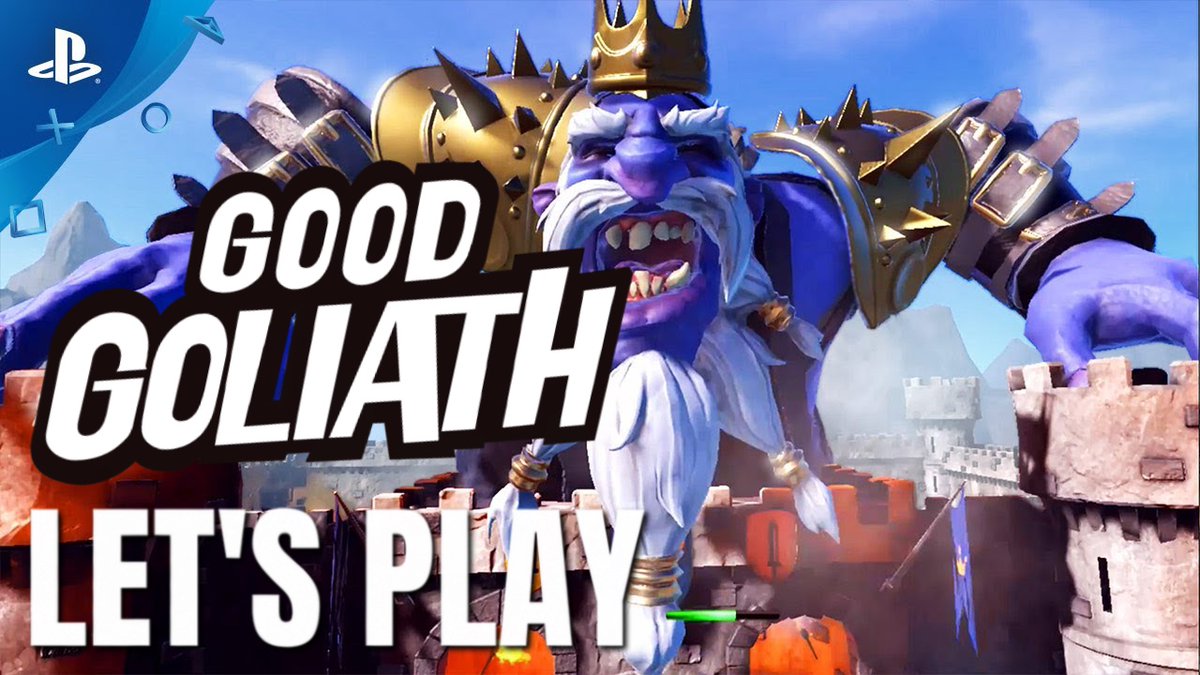 Herbi_VR's tweet photo. Vous voulez du fun sur #PSVR #PlaystationVR ??? Alors #GoodGoliath du studio @KnockTwicegames est fait pour vous ! 😀https://t.co/JBPDsCgvDo https://t.co/9hbooUgdld
