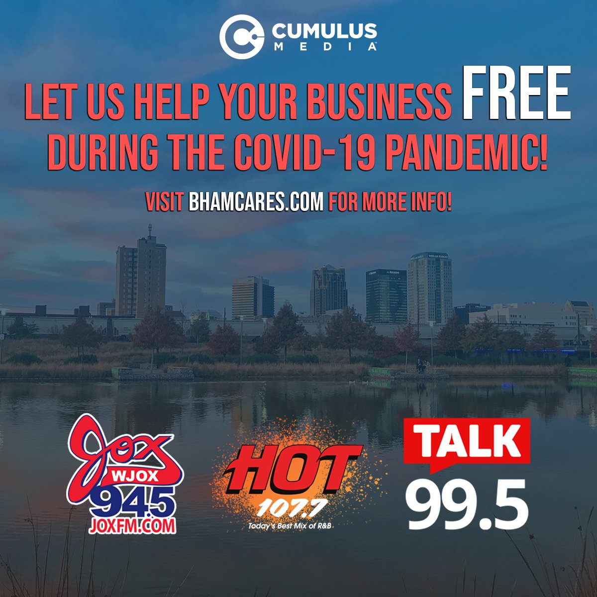WJOX945's tweet photo. Need help spreading the word for your business during this tough time? Let us know here!

https://t.co/HfyAm59Z4W https://t.co/dRidQ1RlyK