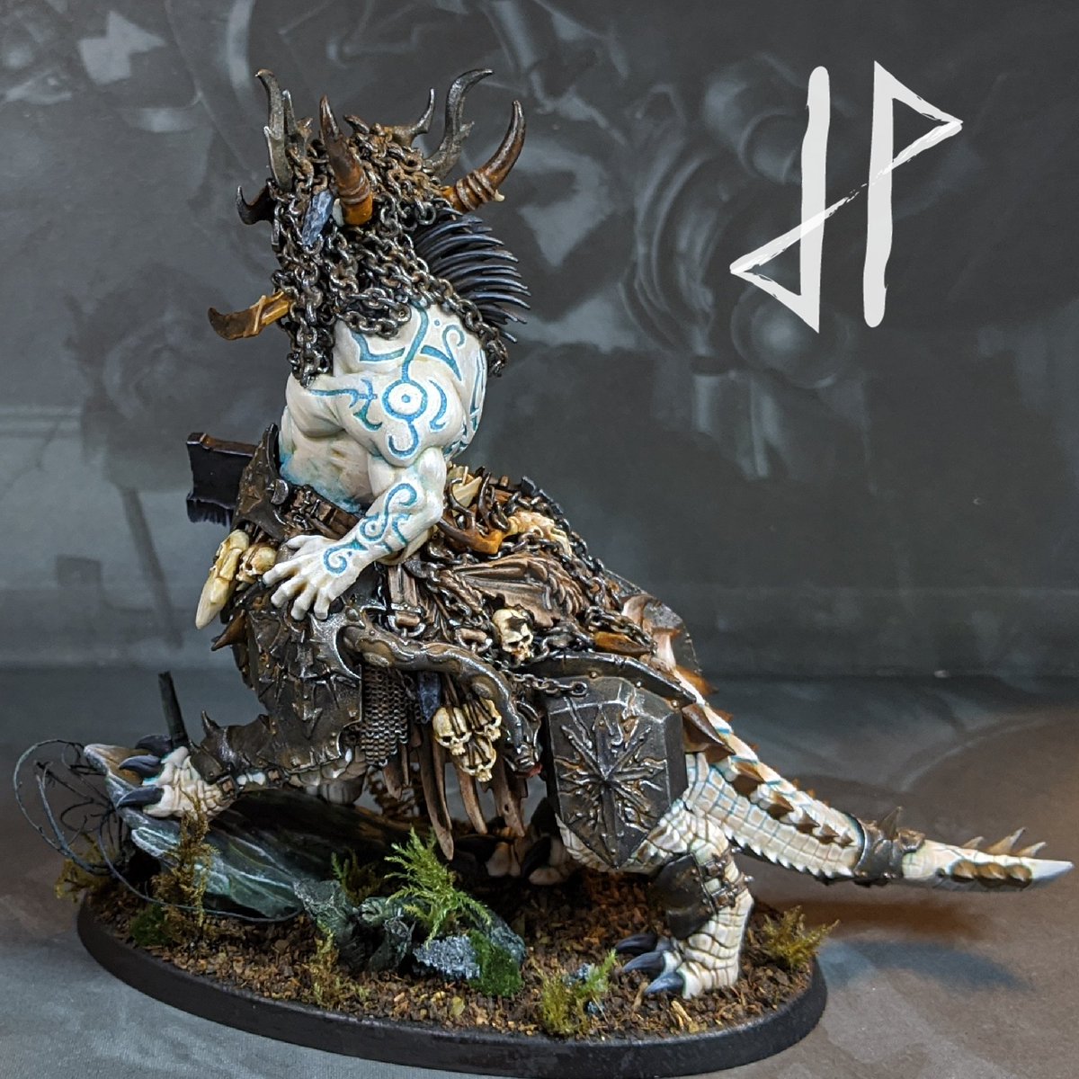 JPMiniatures's tweet photo. Zonndrak, my #dragonogreshaggoth for my #beastsofchaos army. Also tried to keep him ambiguous enough that he could be a karkodrak if needed.

Stay safe and keep painting, I'm finding it a great way to stay sane and busy in this difficult period. 

#paintingwarhammer https://t.co/9zDRdP3l5W