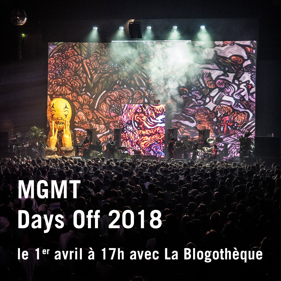 FestivalDaysOff's tweet photo. Demain, à 17h, La @blogotheque nous donne rendez-vous sur sa page Facebook pour une unique diffusion du concert de @whoisMGMT lors de notre édtion 2018 !
#DaysOff2018 #livemusic #mgmt #lablogotheque #philharmoniedeparis #confinement https://t.co/kuvSGOZo6P
