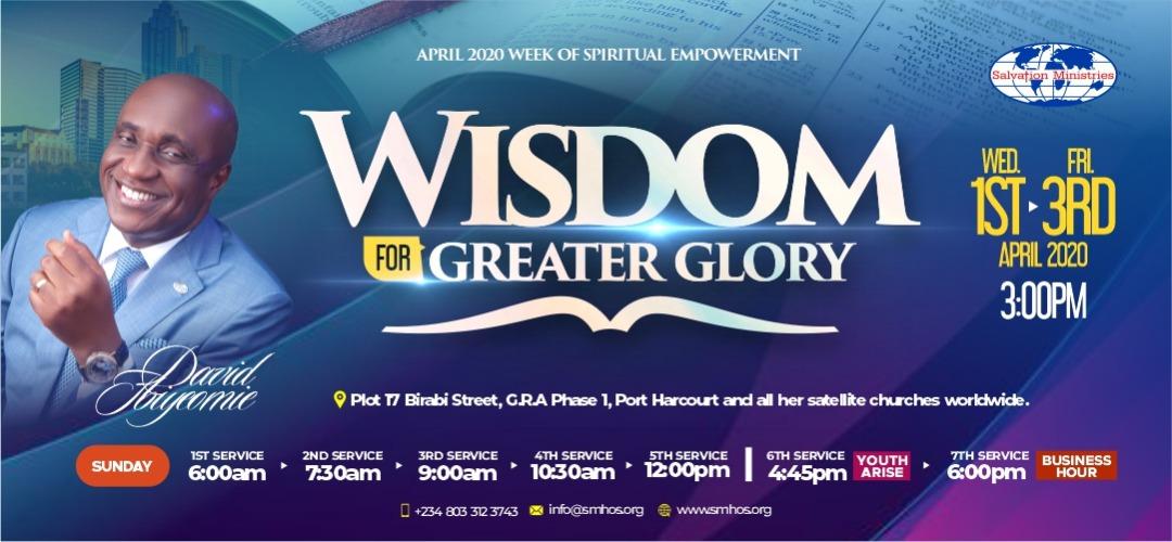 DavidIbiyeomie's tweet photo. Be a part of April's Week of Spiritual Empowerment wherever you are via:
https://t.co/LgT8yzILgU.
#WOSE https://t.co/I9P2um1jxa