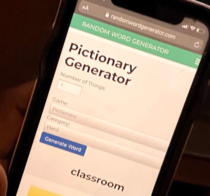 MrsTATLEE's tweet photo. Sharing for Tech Tuesday  #CWHSVirtualWeek #CWHSathome This weekend I created a personal Zoom account. We played household v. household 😉 #VirtualPictionary ✏️ to stay connected and have #familygamenight fellowship and fun. 🥰🤗🤩 https://t.co/Aja9mG34xm