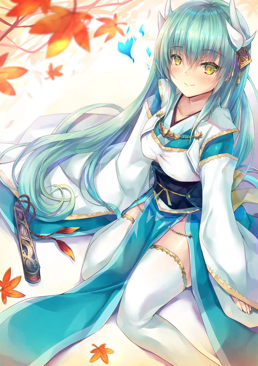 清姫(Fate) 「エイプリルフール絵は何もご用意できてないので
とりあえず嘘つき燃やすガールを貼っ」|井上たくやのイラスト