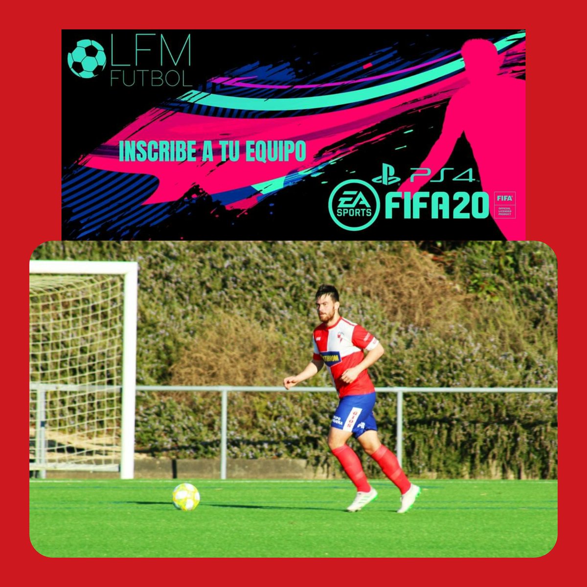 ArosaSCOficial's tweet photo. 🎮  @sergiokatu será el representante del @AROSASCOFICIAL en el Torneo de ⚽️ #FIFA20 organizado por @FutbolLfm
Dale Catú 💪🏽💪🏽 🔴⚪ 
#TorneoLFMFútbol https://t.co/kY1YREg3yf