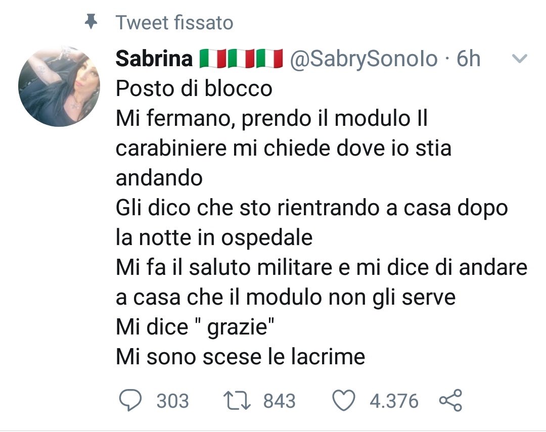 Posto di blocco.
Mi fermano, prendo il modulo. 
Il generale mi chiede dove io stia andando. Gli dico che sto rientrando dalla Conferenza di Yalta.
Spara tre salve di cannone e mi dice di tornare alla base che il modulo non gli serve. 
Mi dice 'grazie'
Mi sono scese le lacrime.