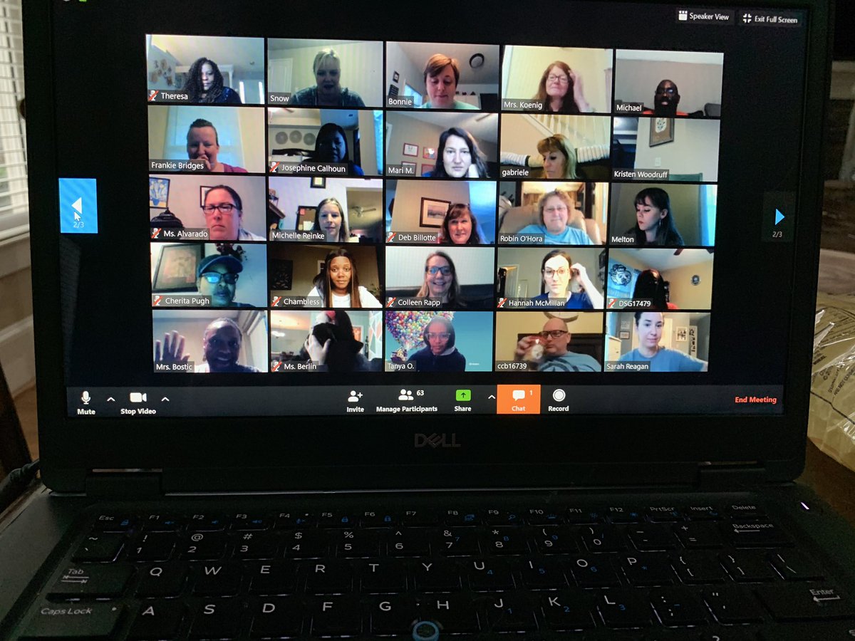 kath_bender's tweet photo. Loved seeing our staff from @SandersES1 ALL together this morning for our virtual staff meeting ♥️ 86 logged in! @lbailey801 @tresa_snow @Mtc1914 @laine3kat @CobbInTech @CobbInTech https://t.co/k1wAn3Qg6O