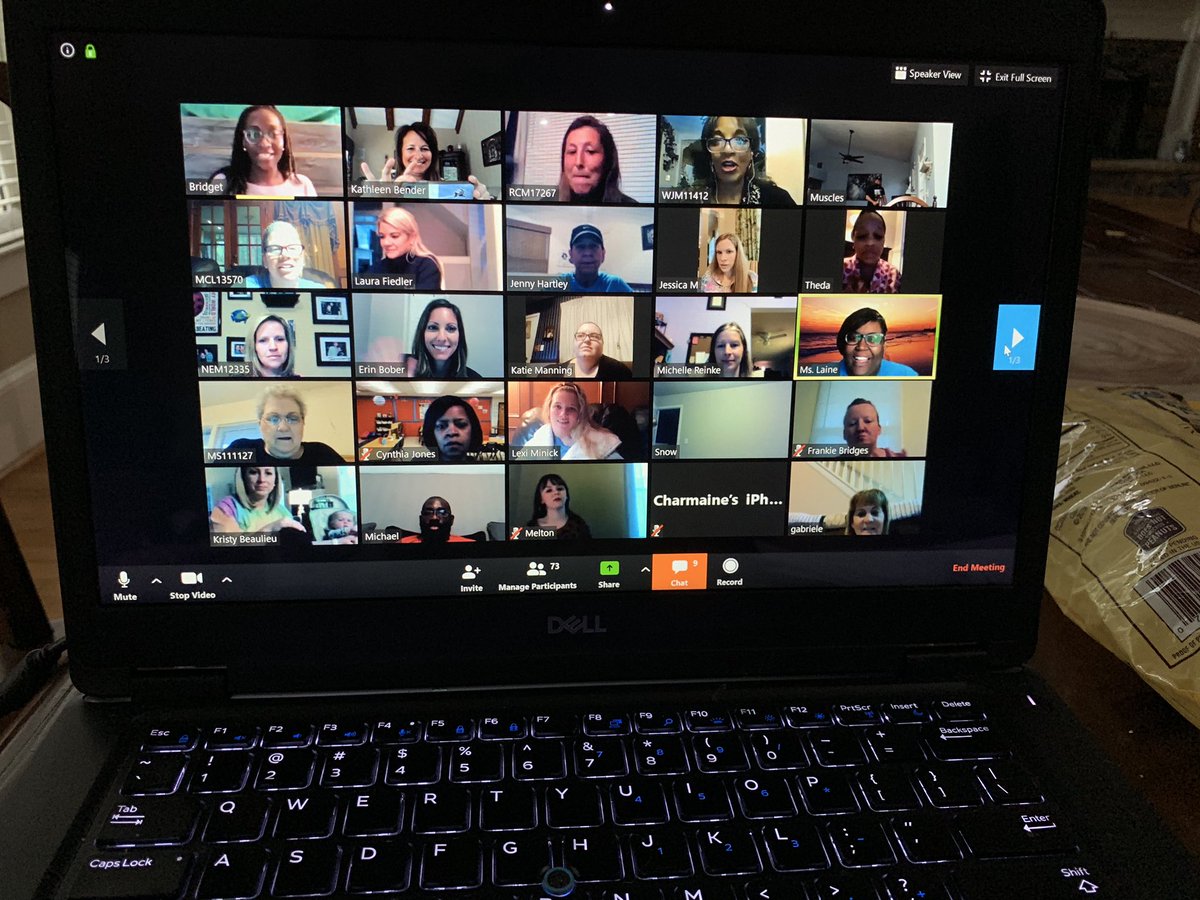 kath_bender's tweet photo. Loved seeing our staff from @SandersES1 ALL together this morning for our virtual staff meeting ♥️ 86 logged in! @lbailey801 @tresa_snow @Mtc1914 @laine3kat @CobbInTech @CobbInTech https://t.co/k1wAn3Qg6O