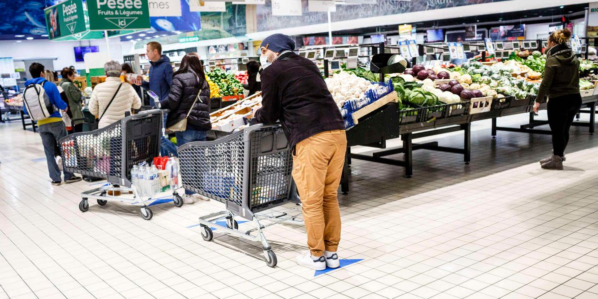 lemonde_M's tweet photo. Confinement : « l’alimentation prend une place bien plus importante que dans la vie normale » https://t.co/QlMAyAu10b https://t.co/E5KCLdnszk