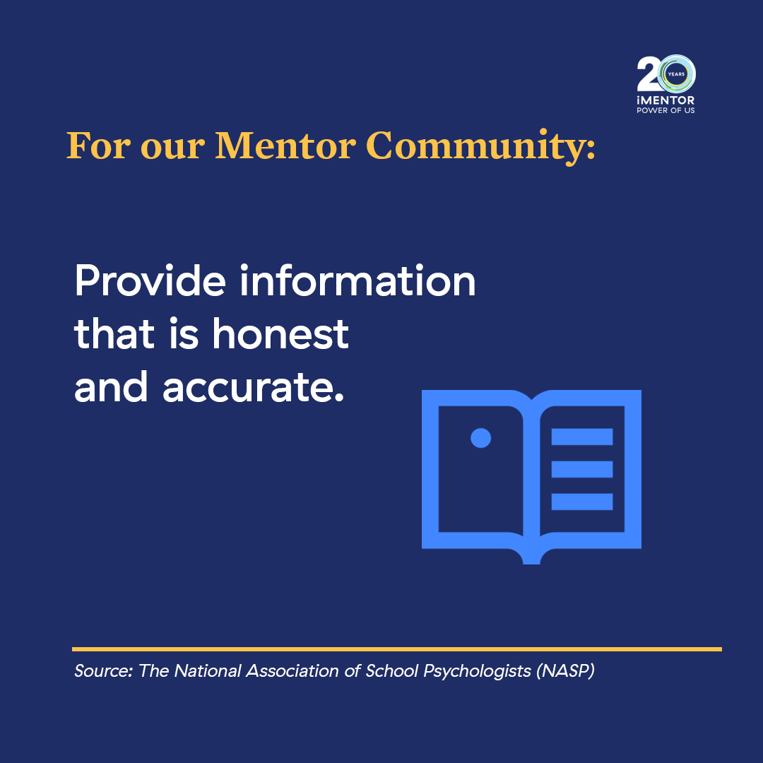 iMentor's tweet photo. #MentoringTip - Students may be getting information from a variety of sources, including social media or less reliable news sites. Connect them to sites like the @CDCgov for reliable information about what is happening.
Source: @nasponline | https://t.co/6gXO1yKJzZ https://t.co/NraJd8tfVK