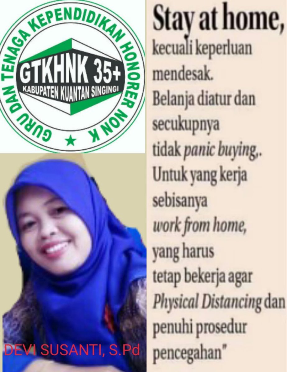Devisus70738522's tweet photo. Ya Rabb segerakanlah angkat virus Corona dari bumi tercinta ini, aamiin Allahuma Aamiin.
KEPRES PNS Aamiin. https://t.co/D3KKWLipEf