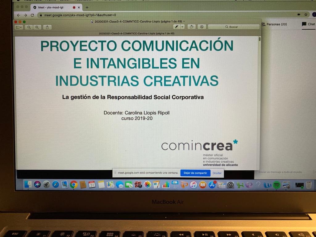 Seguimos con la docencia online, con 100% de seguimiento por parte del alumnado. Un aplauso para nuestro profesorado, competente e implicado.👏👏👏👏👏👏👏👏👏👏👏👏👏👏👏