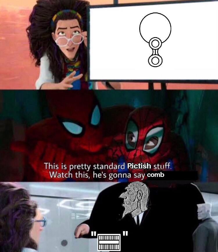 PictishM's tweet photo. #Picts #Archaeology #Spiderman #RhynieMan #IntoTheSpiderverse #MirrorAndComb #StandardPictishStuff https://t.co/hnJfJmEoKr