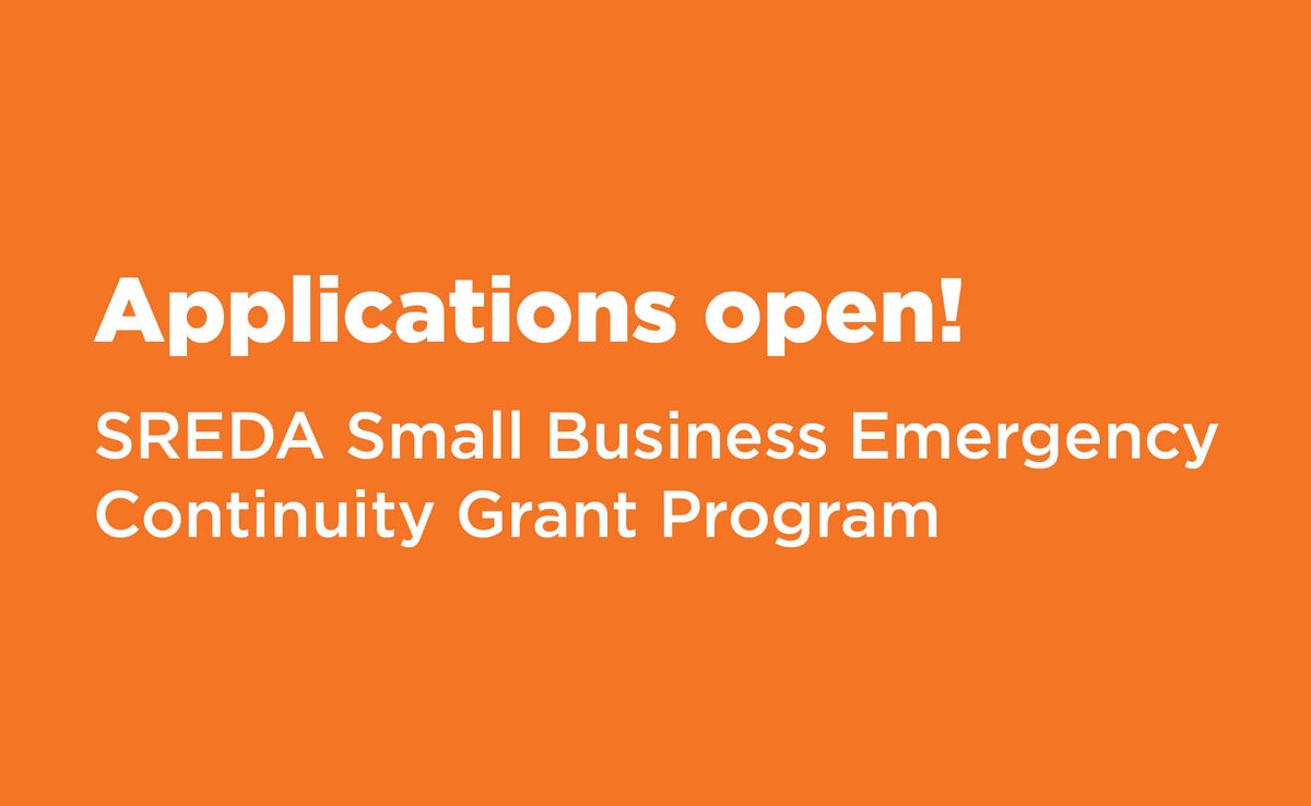 Just Launched > Grant program providing up to $5,000 to small businesses experiencing significant financial challenges due to #COVID19 #COVID19SK #yxe #skecon

sreda.com/what-we-do/sre…
