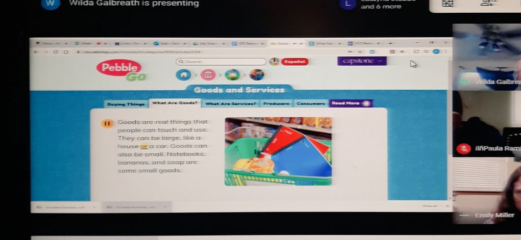 TeacherKPaggett's tweet image. Thank you @AmberNo43440214 for sharing information about PebbleGo! I caught @GalbreathWilda and her kinder🌟s enjoying a text about goods &amp;amp; services! #NeverStopLearning #RemoteLearningHCS2020 #LearningGrowing @AusmoreT @DMitchellSES @bea_holmes1