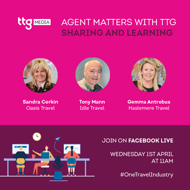 philippajacks's tweet photo. .@HaslemereTravel's @LuxuryTravelGem, @OasisTravelNI's @CorkinSandra &amp; @IdleTravelLtd's Tony Mann join us at 11am tomorrow on Facebook Live to share how they and their teams are coping with the coronavirus crisis. Do join us:  https://t.co/BpXAeOznxQ #OneTravelIndustry https://t.co/R5Bv84YgJW